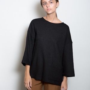 First Rite oversized wool sweater